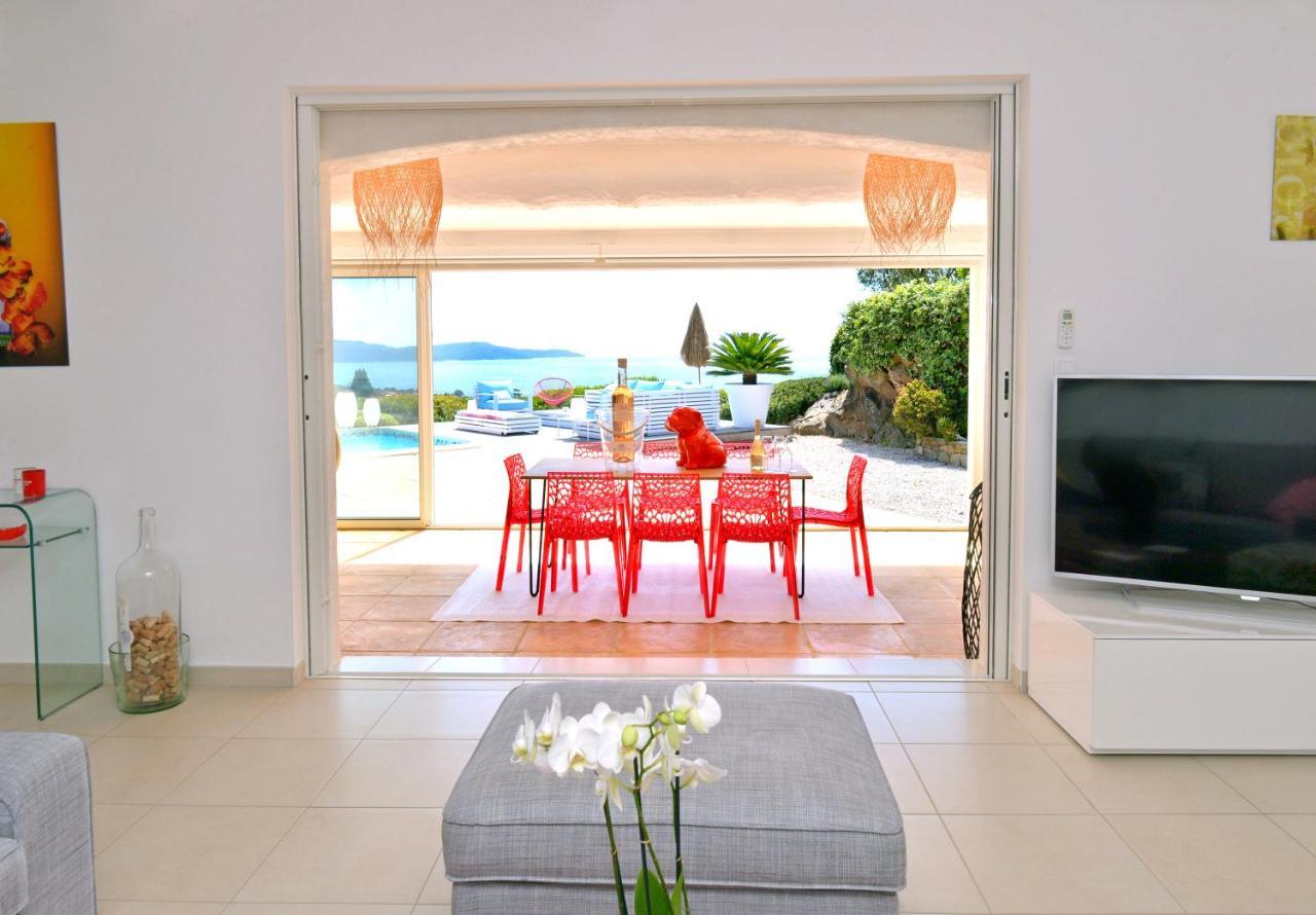 Villa Jucanos - Vue Mer Panoramique Golfe De St-Tropez Cavalaire-sur-Mer Bagian luar foto